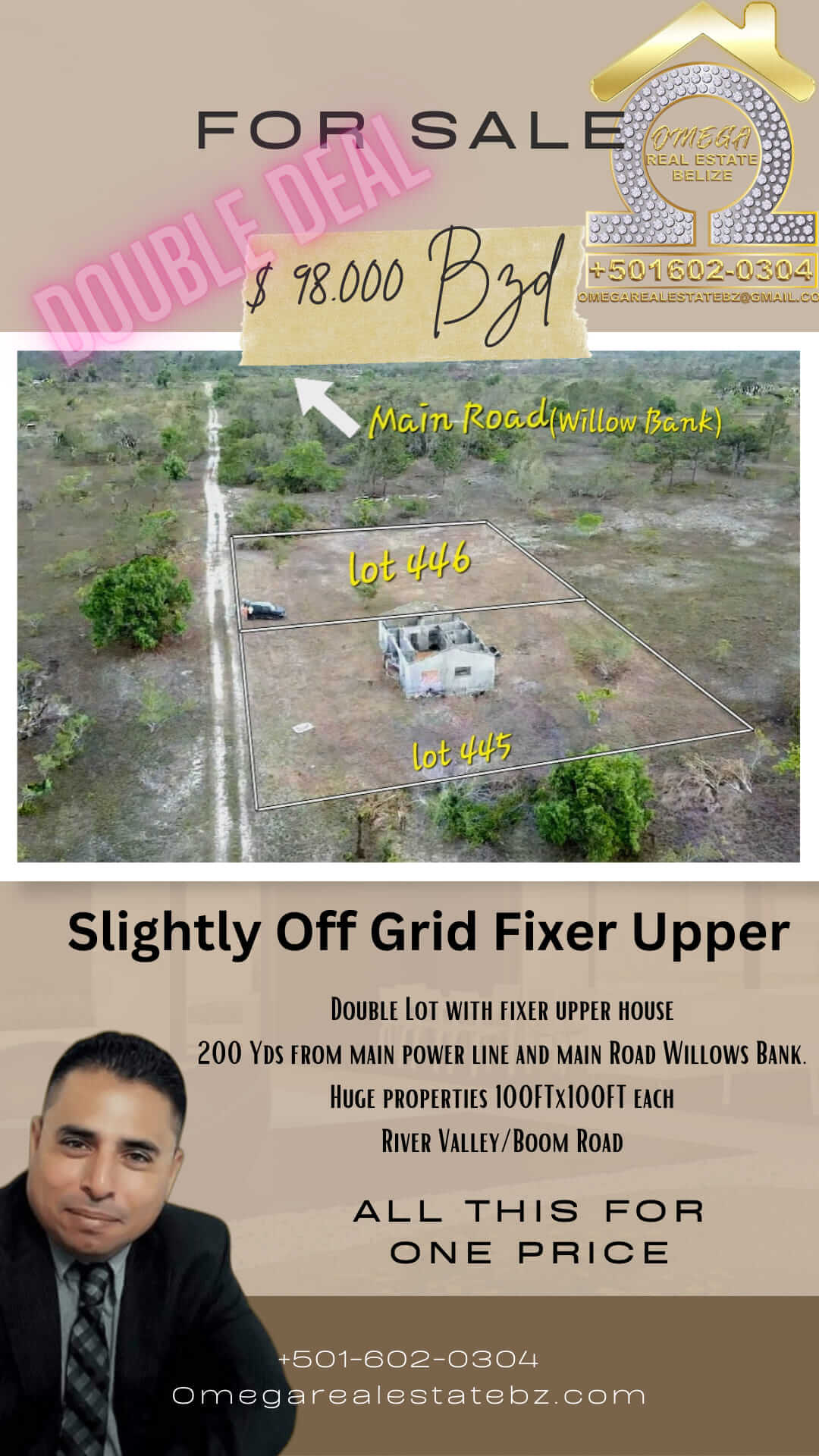 01-Fixer-Upper-Willows-Bank-BZ For Sale, Fixer Upper in Willows Bank, Belize