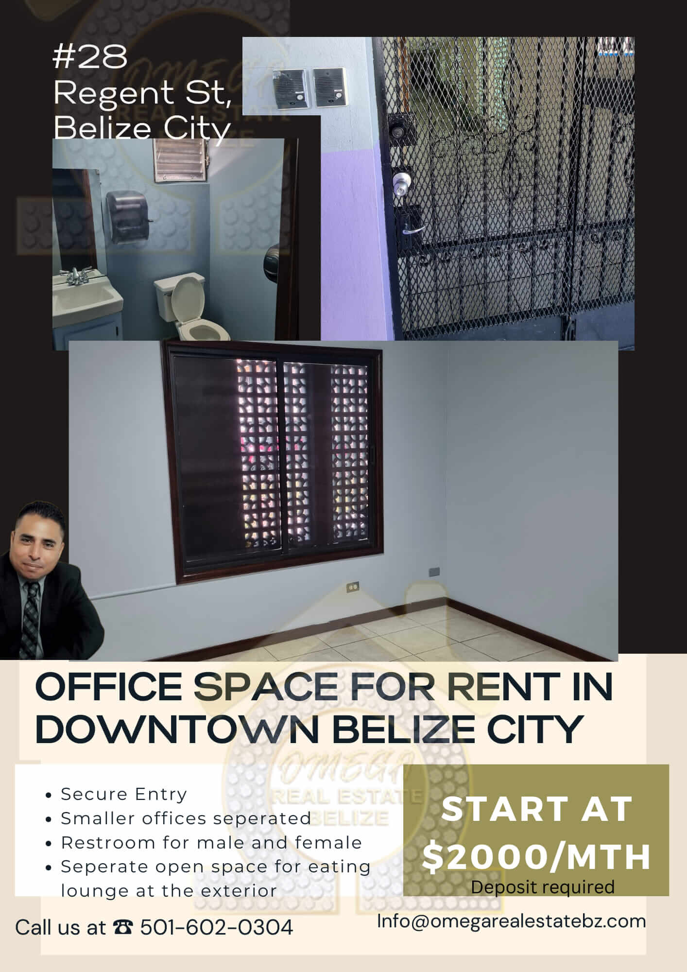 03-Office-Regent-St-BZ Offices for rent in downtown Belize City
