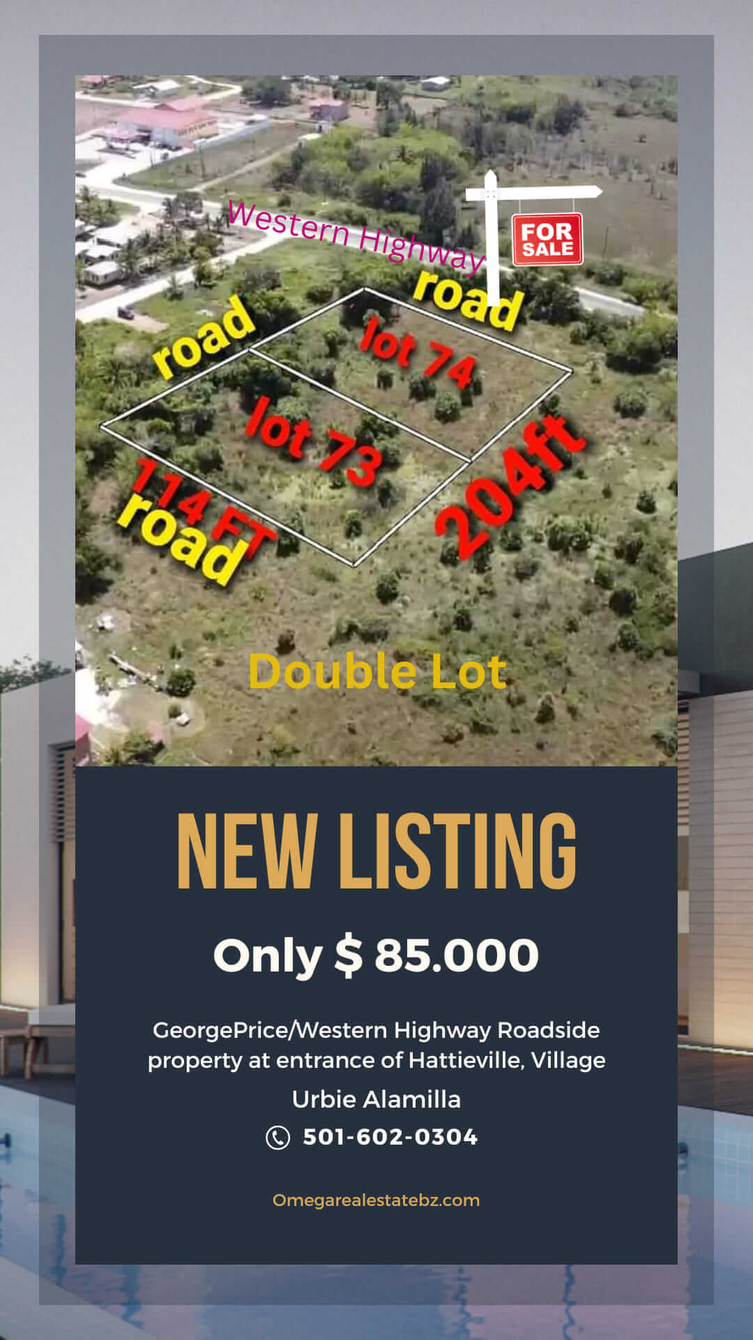 Lot-Hattieville-BZ-min Double lot for sale in Hattieville